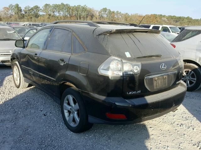 JTJGA31U040010271 - 2004 LEXUS RX 330 BLACK photo 3