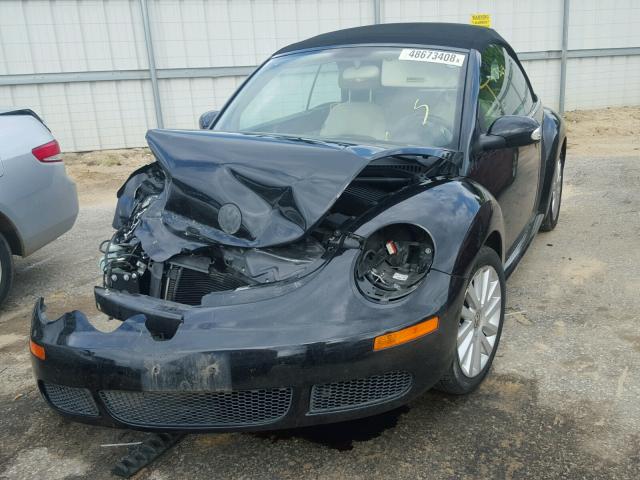 3VWRF31Y38M400829 - 2008 VOLKSWAGEN NEW BEETLE 黑色 照片 2
