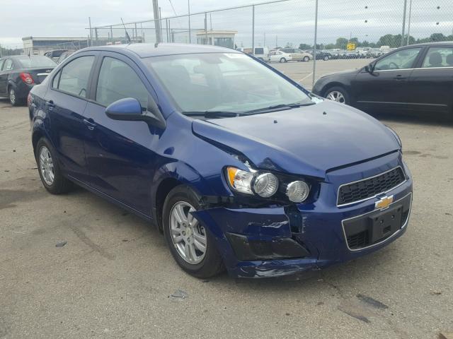 1G1JA5SH1C4216981 - 2012 CHEVROLET SONIC LS BLUE photo 1
