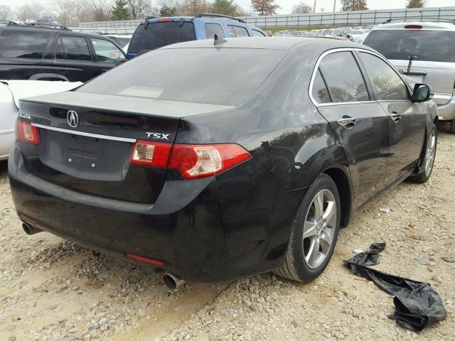 JH4CU2F40CC018779 - 2012 ACURA TSX BLACK photo 4