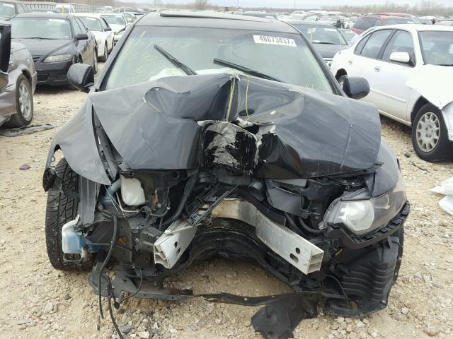 JH4CU2F40CC018779 - 2012 ACURA TSX BLACK photo 6