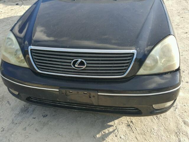 JTHBN30F420087502 - 2002 LEXUS LS 430 BLACK photo 9