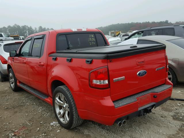 1FMEU3DE5AUF07791 - 2010 FORD EXPLORER S RED photo 3