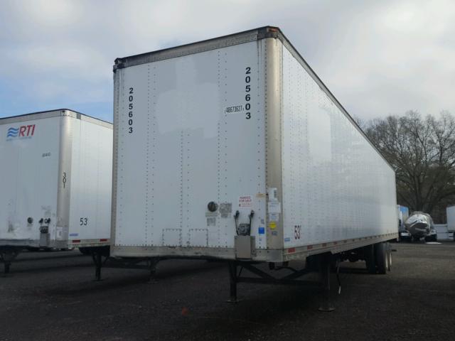 5V8VA53275M502384 - 2005 TRAIL KING 53'TRAILER WHITE photo 3