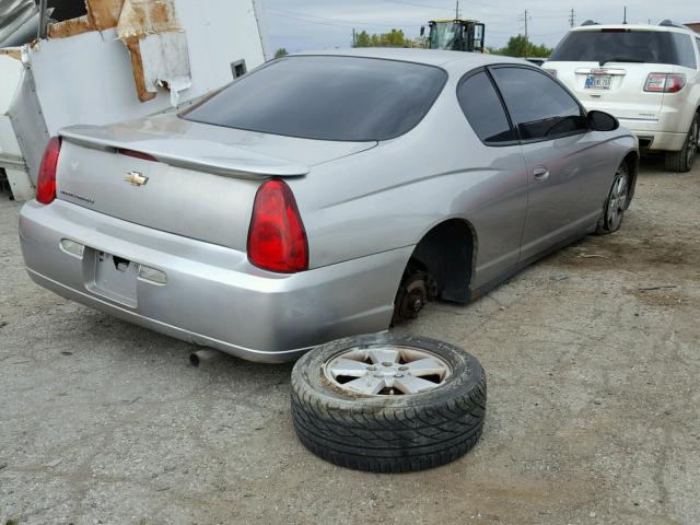 2G1WM15K569220000 - 2006 CHEVROLET MONTE CARL ვერცხლისფერი ფოტო 4