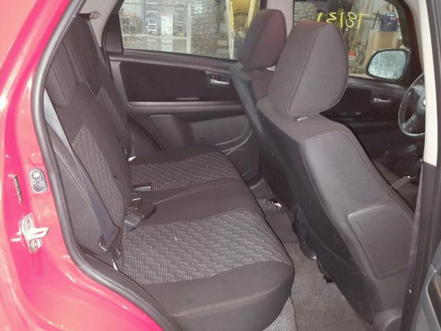 JS2YB413795100387 - 2009 SUZUKI SX4 TECHNO RED photo 6