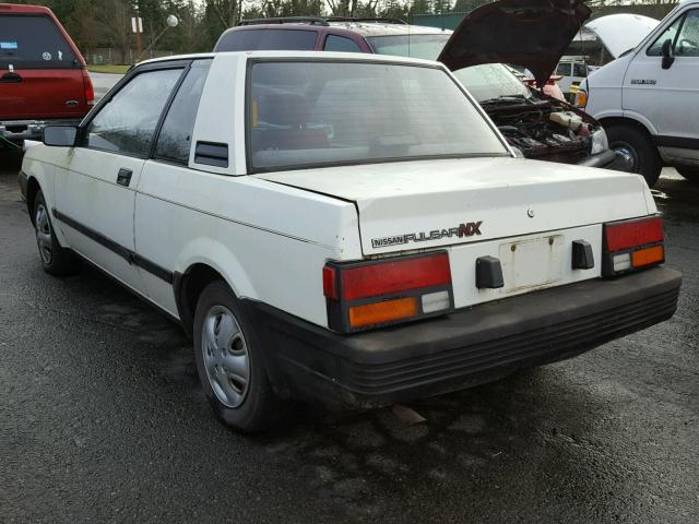 JN1MN24S7GM060504 - 1986 NISSAN PULSAR NX WHITE photo 3