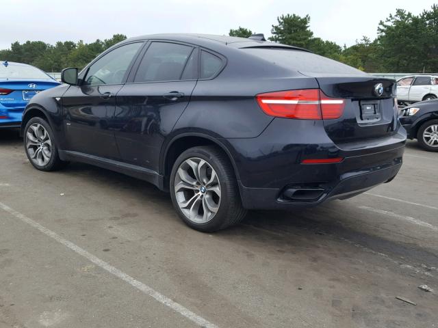 5UXFG8C51DL591681 - 2013 BMW X6 XDRIVE5 ლურჯი ფოტო 3