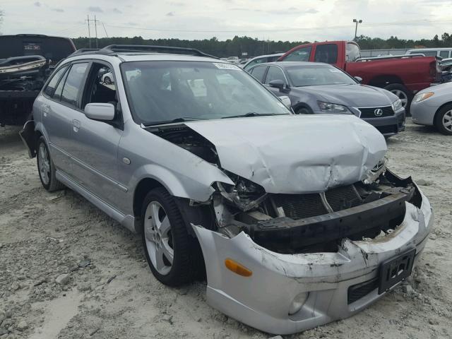 JM1BJ245131104292 - 2003 MAZDA PROTEGE PR SILVER photo 1