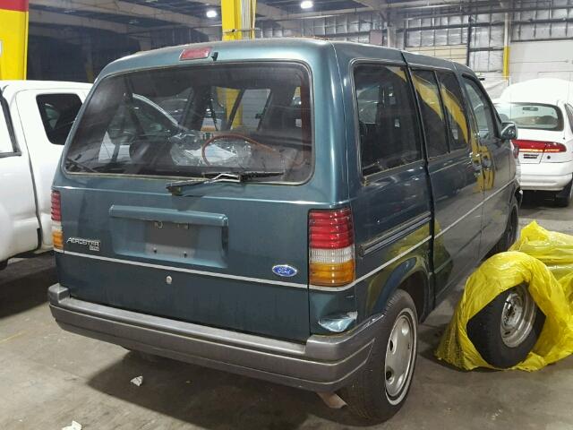 1FMCA11U4SZA36253 - 1995 FORD AEROSTAR GREEN photo 4