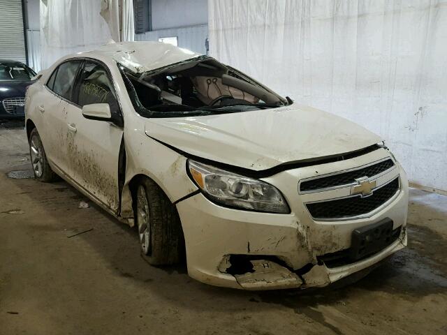 1G11D5RR8DF111673 - 2013 CHEVROLET MALIBU 1LT WHITE photo 1