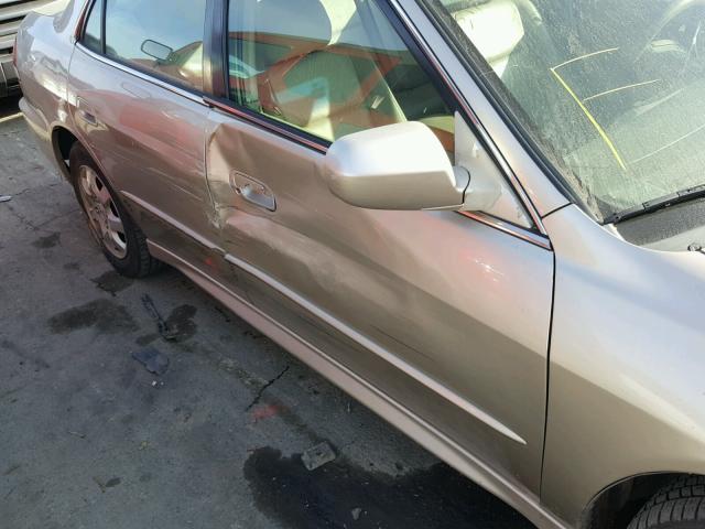 JHMCG66001C025837 - 2001 HONDA ACCORD EX BROWN photo 9