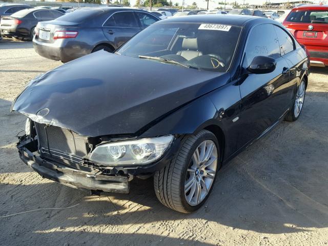 WBAKG7C56DJ437678 - 2013 BMW 335 I BLACK photo 2