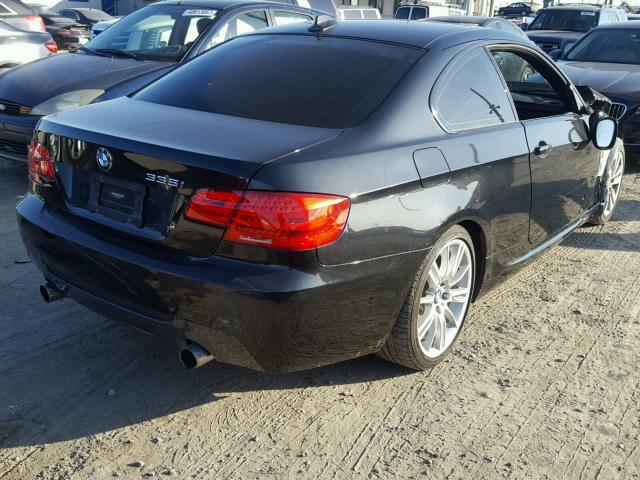 WBAKG7C56DJ437678 - 2013 BMW 335 I BLACK photo 4