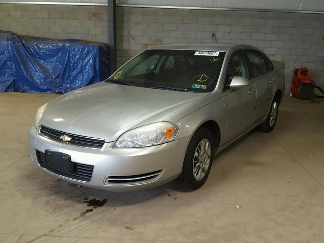 2G1WB55K869358224 - 2006 CHEVROLET IMPALA LS SILVER photo 2