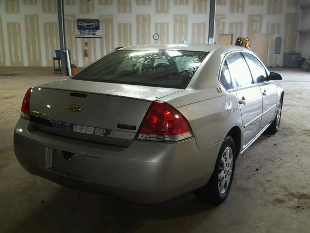 2G1WB55K869358224 - 2006 CHEVROLET IMPALA LS SILVER photo 4