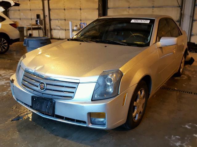 1G6DM57N030154428 - 2003 CADILLAC CTS SILVER photo 2