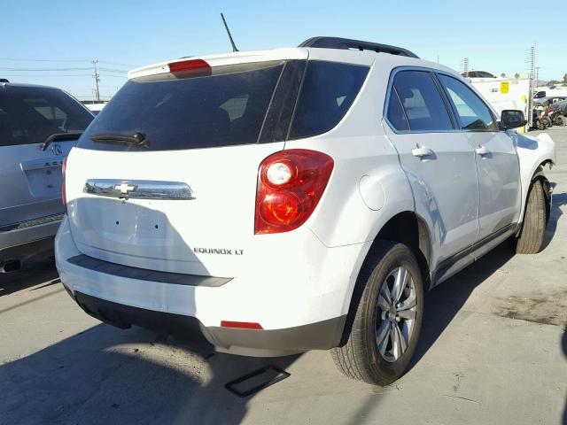 2GNALBEK4E6116342 - 2014 CHEVROLET EQUINOX LT WHITE photo 4