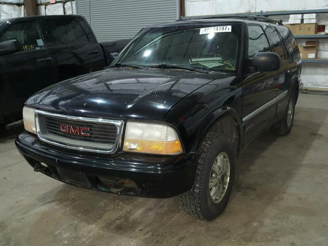 1GKDT13WXY2300213 - 2000 GMC JIMMY / EN BLACK photo 2