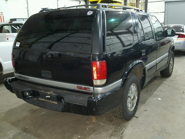 1GKDT13WXY2300213 - 2000 GMC JIMMY / EN BLACK photo 4