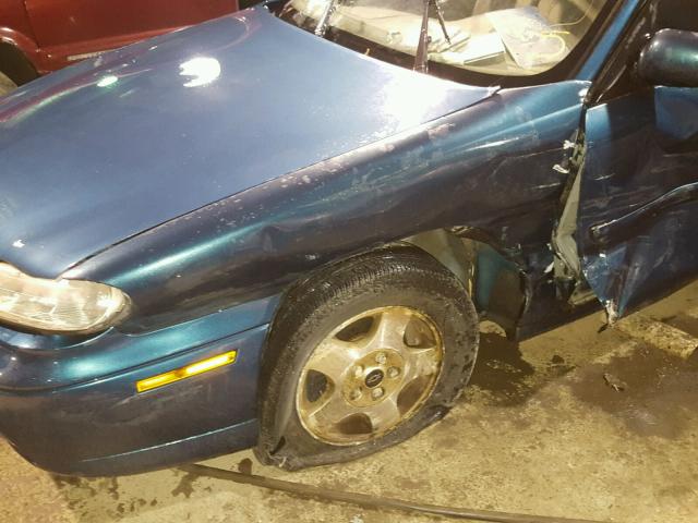 1G1NE52J03M721838 - 2003 CHEVROLET MALIBU LS GREEN photo 9