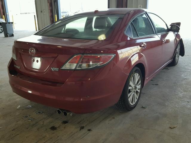 1YVHP82A595M11780 - 2009 MAZDA 6 I RED photo 4