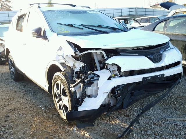 2T3ZFREV1GW237049 - 2016 TOYOTA RAV4 LE WHITE photo 1