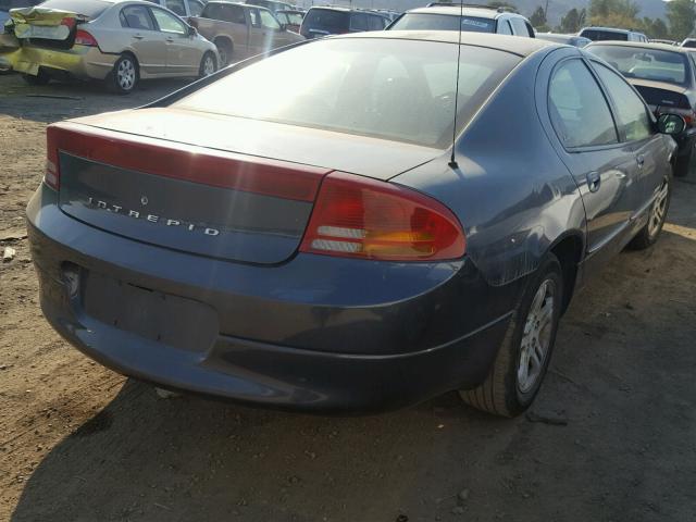 2B3HD56J91H560697 - 2001 DODGE INTREPID E BLUE photo 4