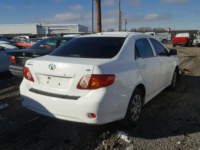 JTDBL40E099075101 - 2009 TOYOTA COROLLA BA WHITE photo 1