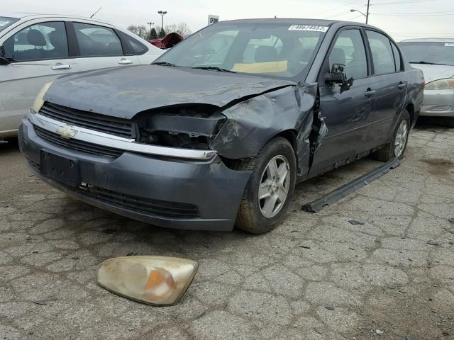 1G1ZT52864F117110 - 2004 CHEVROLET MALIBU LS GRAY photo 2