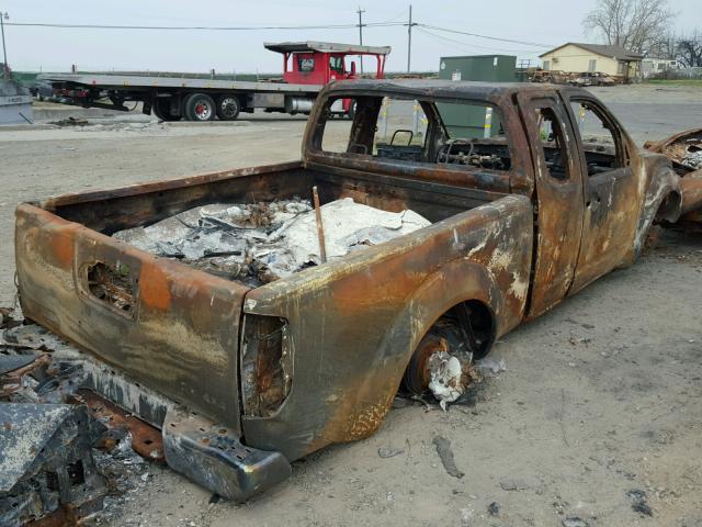 1N6AD06W05C443210 - 2005 NISSAN FRONTIER K BURN photo 4