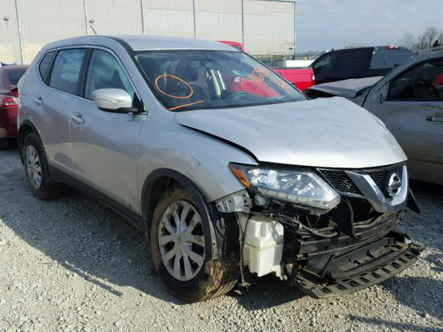 KNMAT2MV6FP509457 - 2015 NISSAN ROGUE S SILVER photo 1