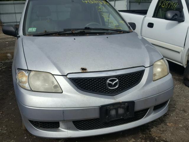 JM3LW28J830356597 - 2003 MAZDA MPV WAGON SILVER photo 9