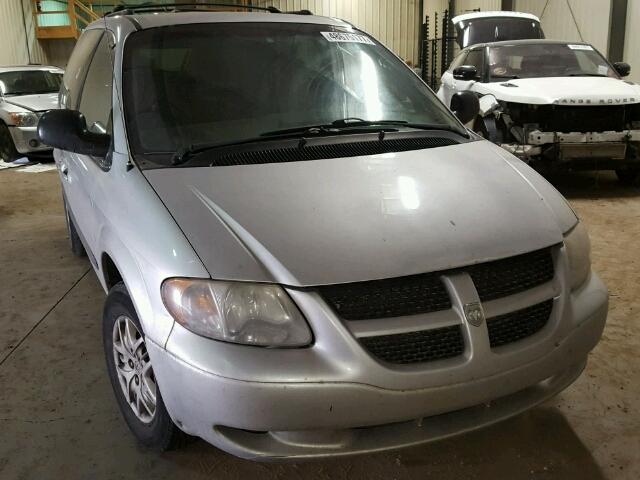 1D4GP45R83B185807 - 2003 DODGE CARAVAN SP SILVER photo 1