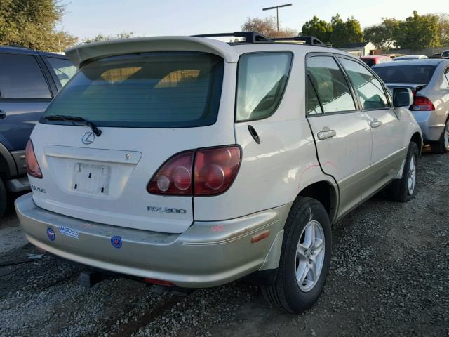 JT6GF10U7Y0055926 - 2000 LEXUS RX 300 WHITE photo 4