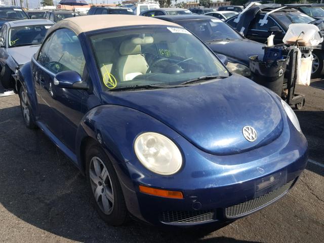 3VWRF31Y76M310158 - 2006 VOLKSWAGEN NEW BEETLE Mavi foto 1
