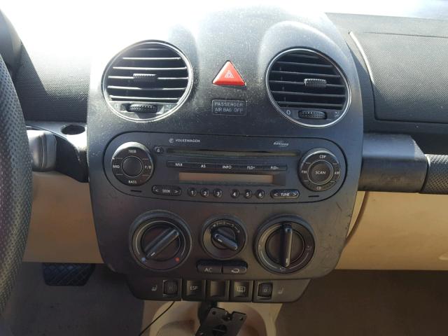 3VWRF31Y76M310158 - 2006 VOLKSWAGEN NEW BEETLE Mavi foto 9