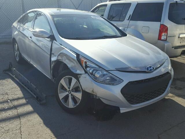 KMHEC4A47CA046876 - 2012 HYUNDAI SONATA HYB SILVER photo 1