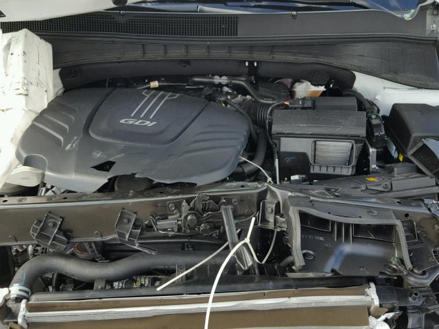 5XYPH4A58JG366213 - 2018 KIA SORENTO EX WHITE photo 7