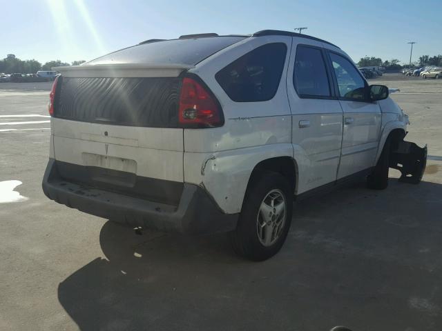 3G7DA03E44S539272 - 2004 PONTIAC AZTEK WHITE photo 4