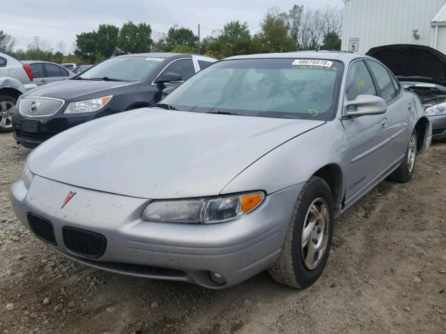 1G2WJ52J3YF131396 - 2000 PONTIAC GRAND PRIX ვერცხლისფერი ფოტო 2