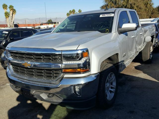 1GCVKREC1GZ148185 - 2016 CHEVROLET SILVERADO SILVER photo 2