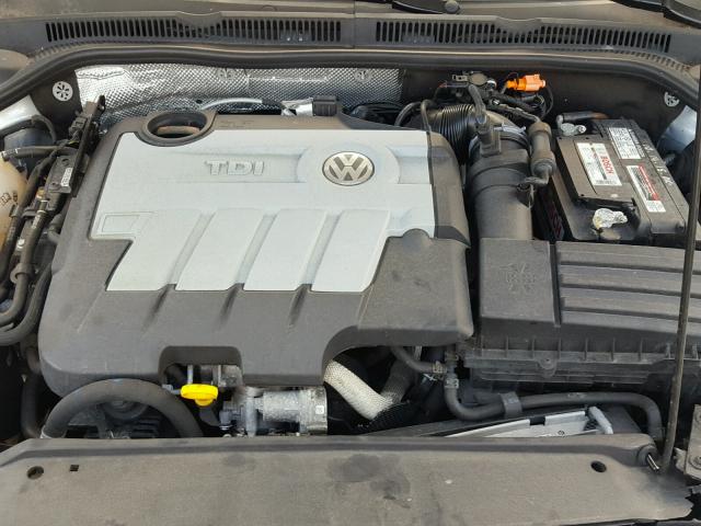 3VWLL7AJ8DM385599 - 2013 VOLKSWAGEN JETTA TDI SILVER photo 7