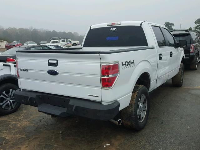 1FTFW1EF6EFC18492 - 2014 FORD F150 SUPER WHITE photo 4