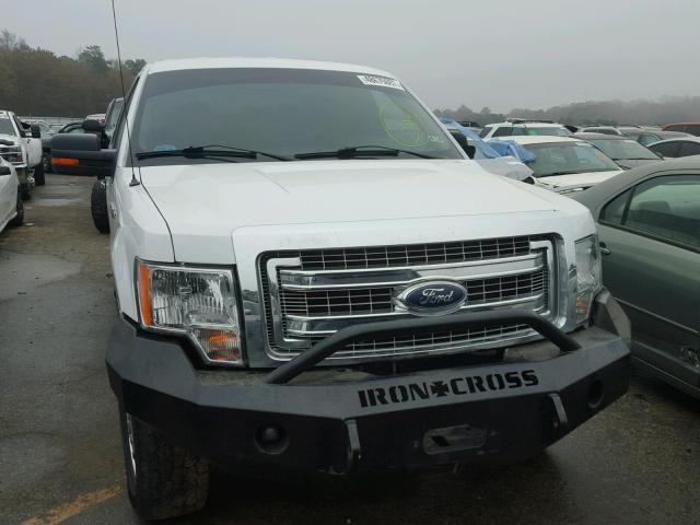 1FTFW1EF6EFC18492 - 2014 FORD F150 SUPER WHITE photo 9