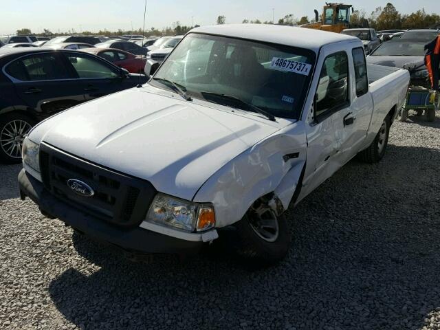 1FTYR14D49PA13513 - 2009 FORD RANGER SUP WHITE photo 2