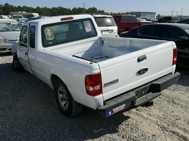 1FTYR14D49PA13513 - 2009 FORD RANGER SUP WHITE photo 3