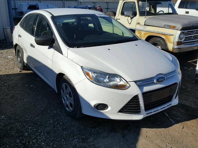 1FADP3E22EL418760 - 2014 FORD FOCUS S WHITE photo 1