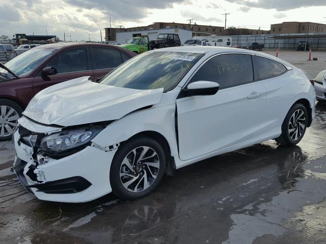 2HGFC4B59GH313718 - 2016 HONDA CIVIC LX WHITE photo 2