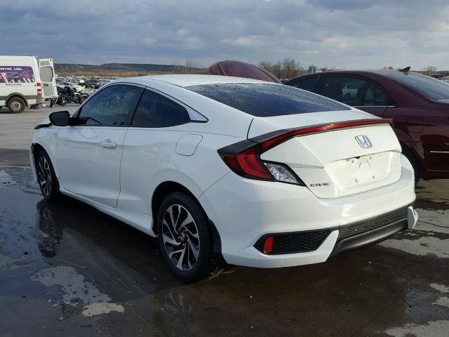 2HGFC4B59GH313718 - 2016 HONDA CIVIC LX WHITE photo 3